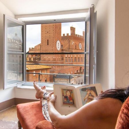 Palazzo Chigi Zondadari Leilighet Siena Eksteriør bilde