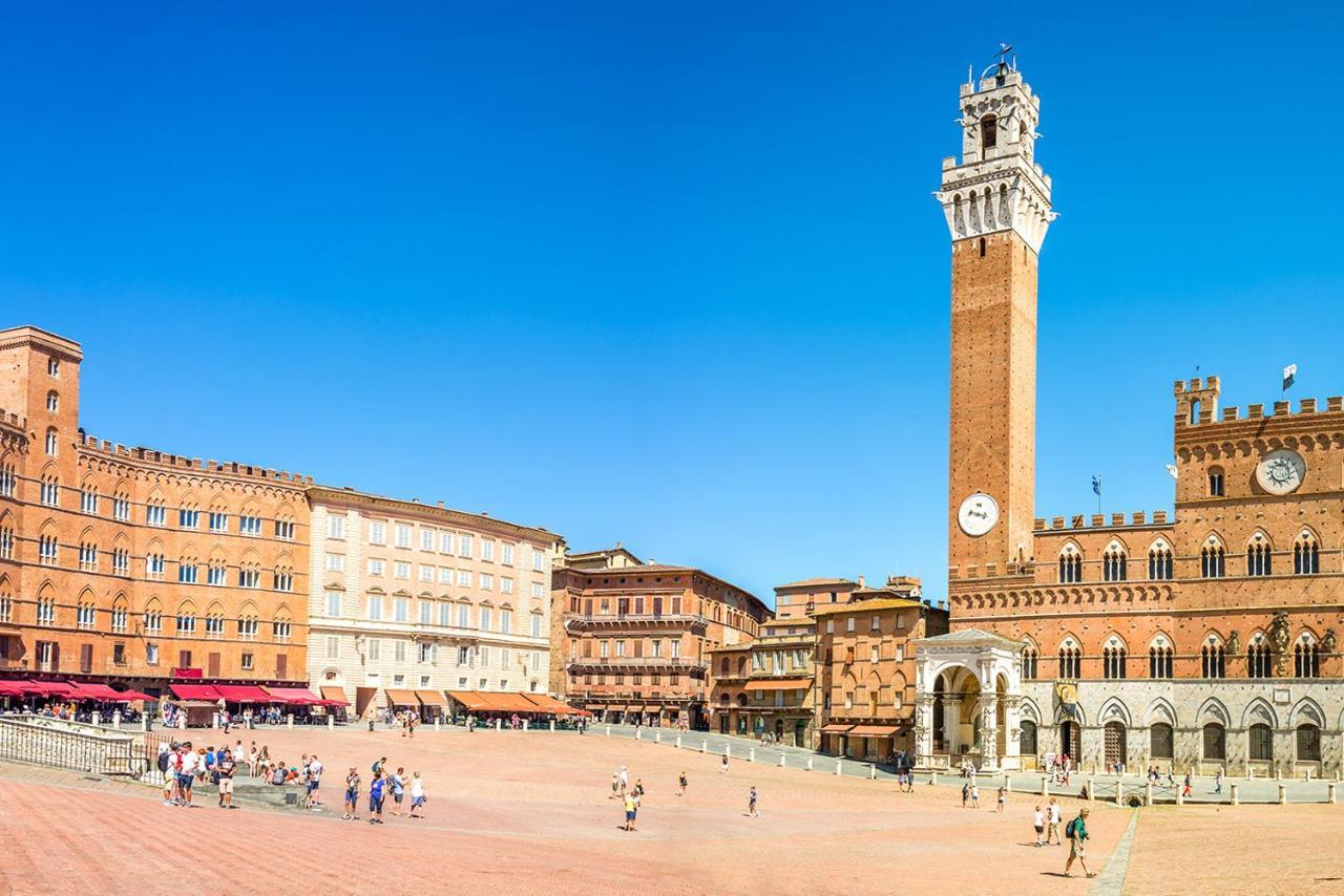 Palazzo Chigi Zondadari Leilighet Siena Eksteriør bilde